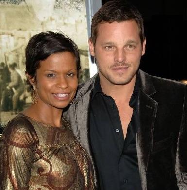 Celebrity Pictures Female on Married Outside Of Their Race  Greys Anatomy S Justin Chambers With